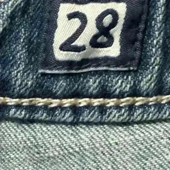 Miss Me Irene Boot Cut Low Rise Denim Jeans 28 x 32 Western Distressed Rodeo - Picture 6 of 12